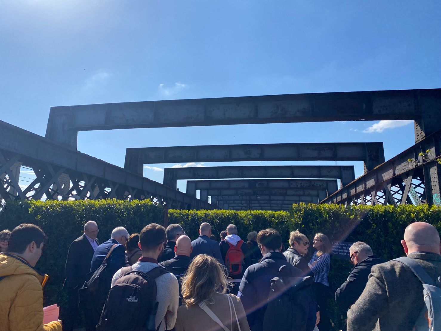 BID Summit delegates visit Castlefield Viaduct
